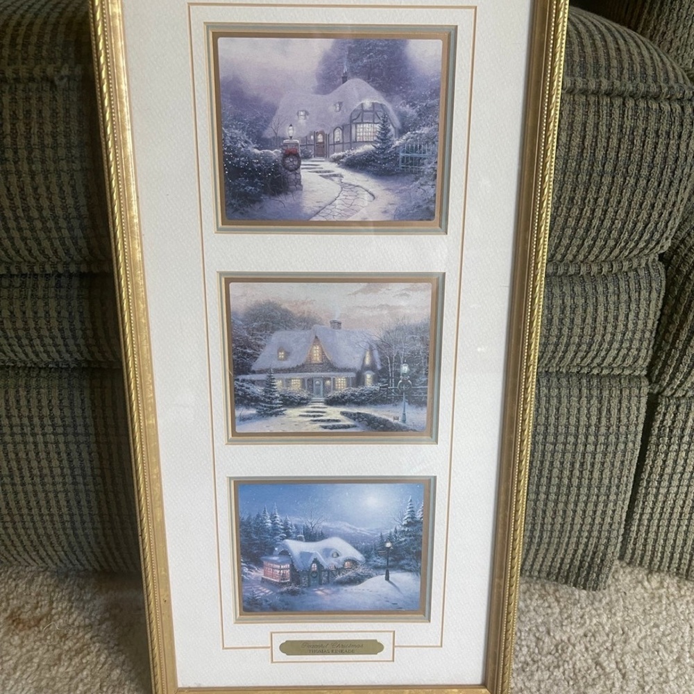 Thomas Kincade Seasonal Print